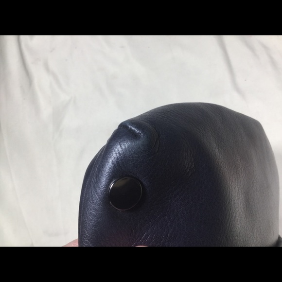 Hammett Navy Blue Leather VIP Crossbody - Picture 11 of 11